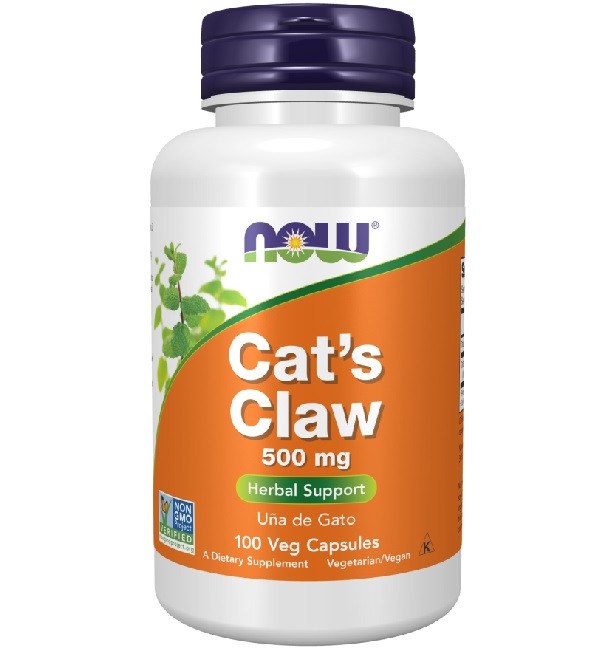 NOW CATS CLAW 500MG 100S (2)