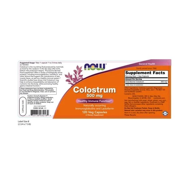 NOW COLOSTRUM 120S (3)