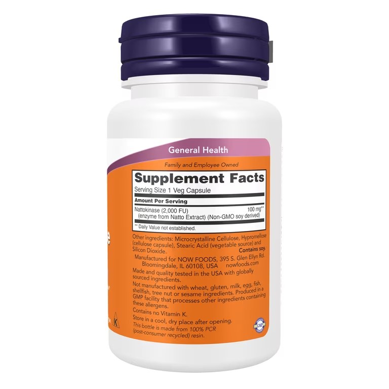 NOW NATTOKINASE 100MG VCAPS 60S (2)