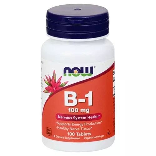 NOW VITAMIN B1 THIAMINE 100'S (2)