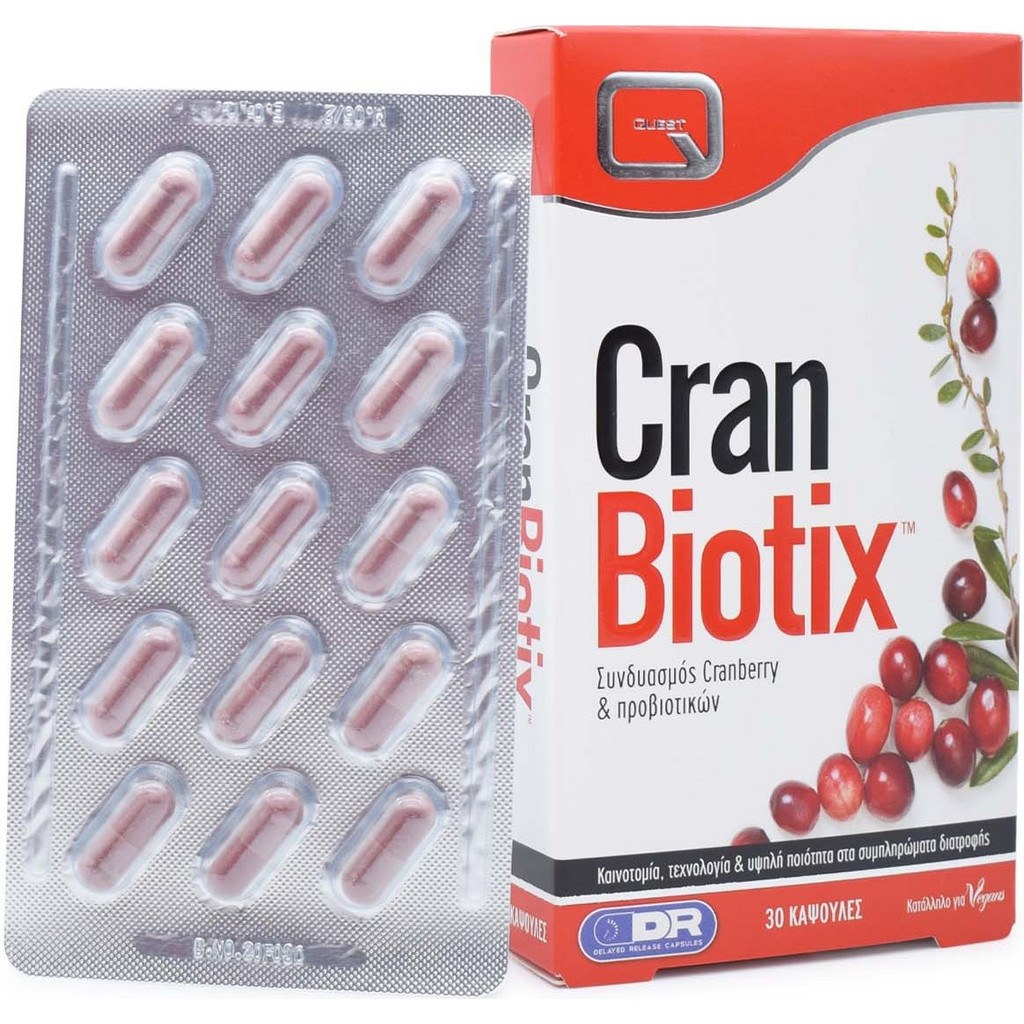 QUEST CRANBIOTIX CAPS 30'S (3)
