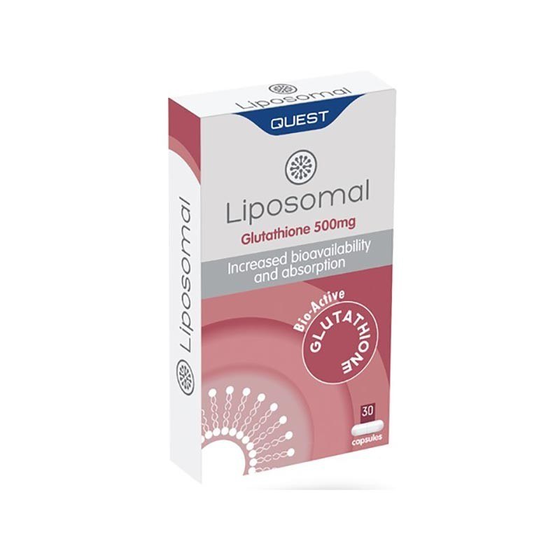 QUEST LIPOSOMAL GLUTATHIONE 500MG 30'S (2)