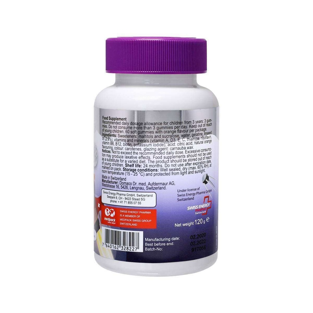 SWISS ENERGY OMEGA 3 MULTI VIT GUMMIES 60'S (3)