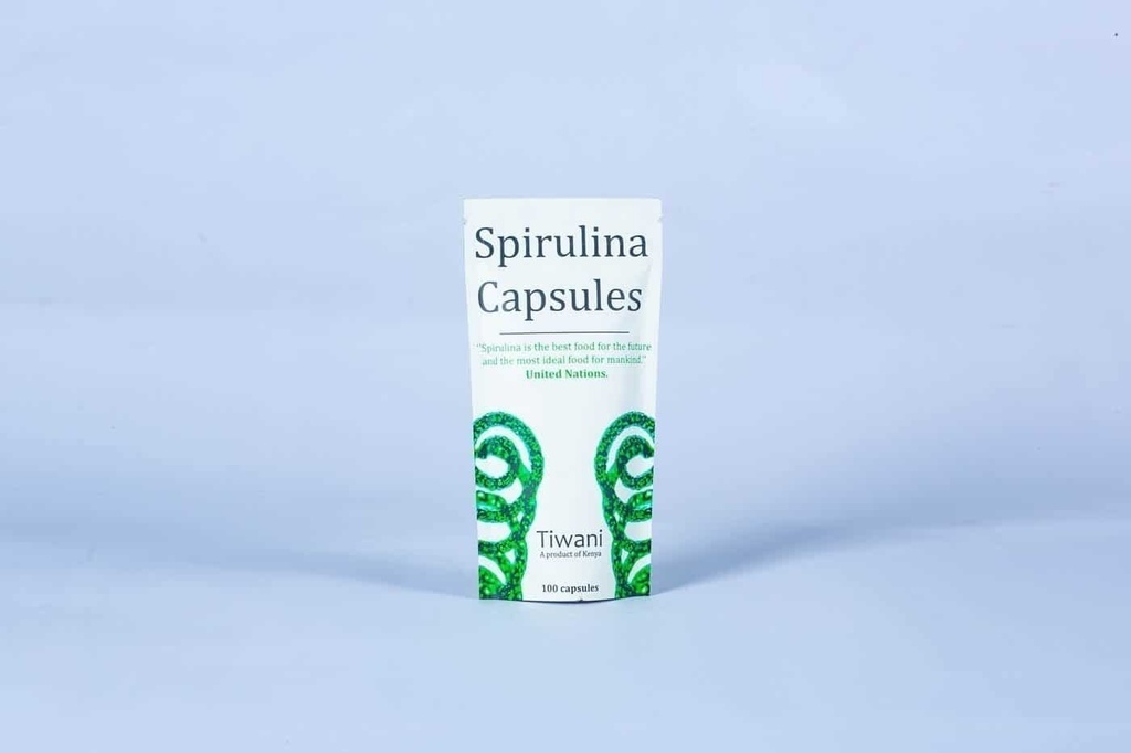 TIWANI SPIRULINA CAPS 100'S (2)