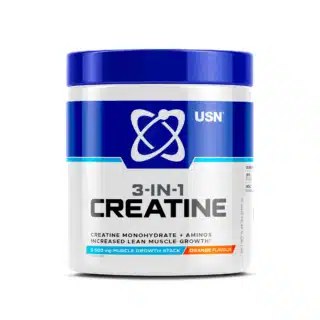 USN 3-IN-1 CREATINE MONOHYDRATE & AMINOS 200G (ASSORTED) (3)