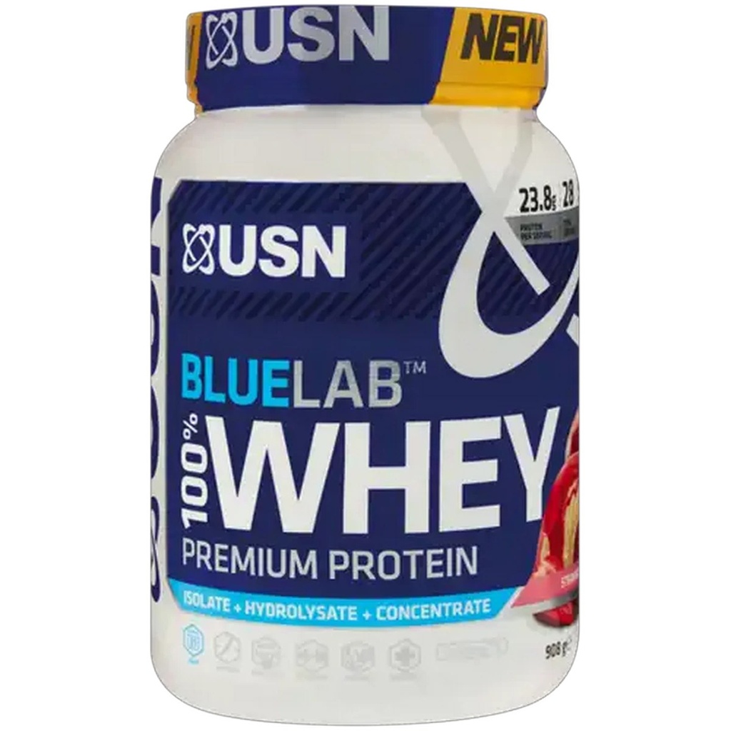 USN BLUELAB 100% PREMIUM WHEY STRAWBERRY 908G (2)