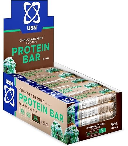 USN PRO PROTEIN BAR 40G CHOC MINT (3)