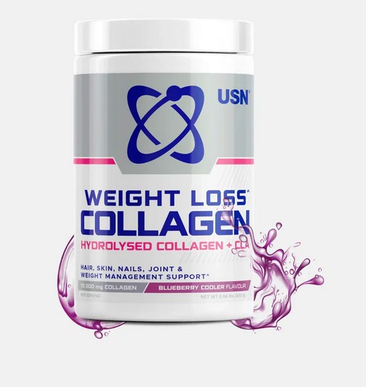 USN WEIGHT LOSS COLLAGEN BLUBERRY COOLER 300G (2)