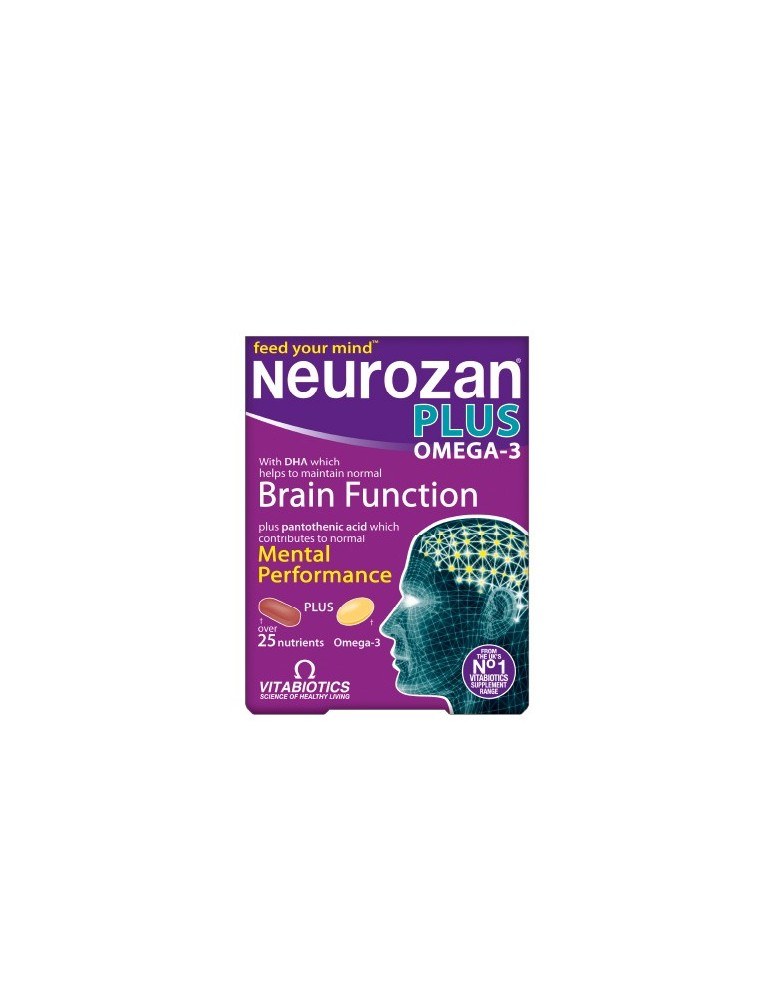 VITABIOTICS NEUROZAN PLUS TABS 28CAPS/28TABS (3)