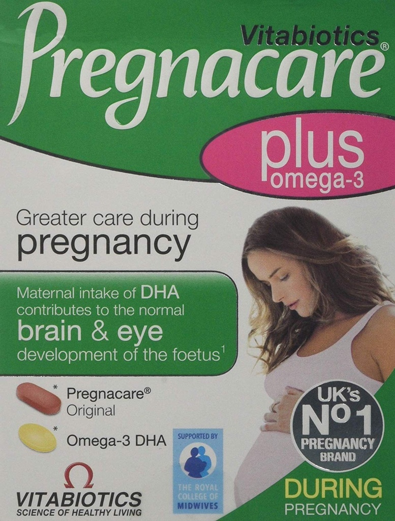 VITABIOTICS PREGNACARE PLUS TABS 56'S[FULL PACK] (2)