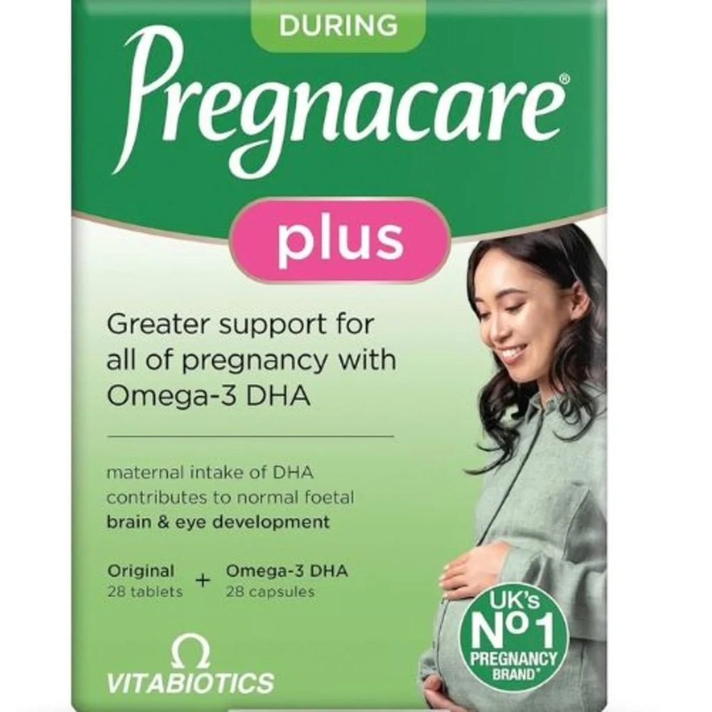 VITABIOTICS PREGNACARE PLUS TABS 56'S[FULL PACK] (3)