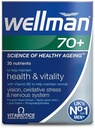 VITABIOTICS WELLMAN 70+TABS 30'S (3)