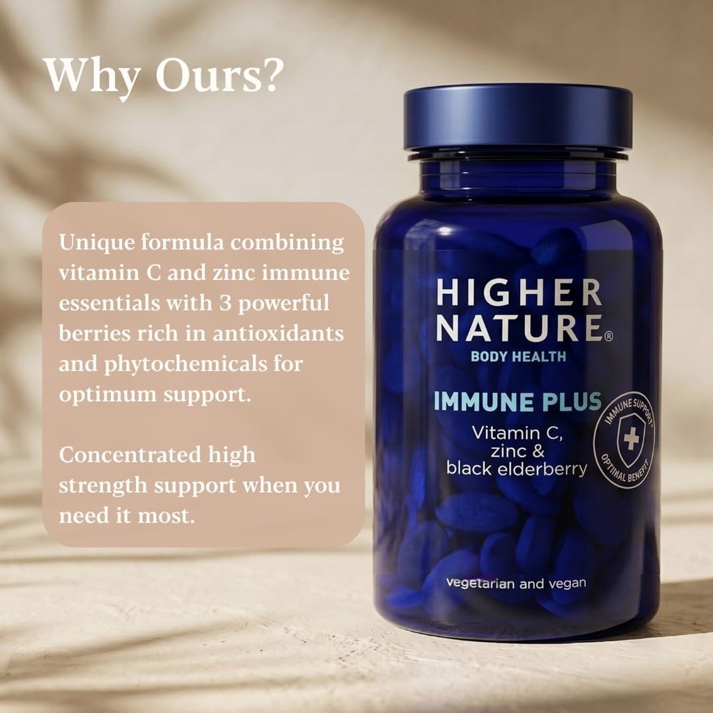 HIGHER NATURE IMMUNE+TABS 90S (3)