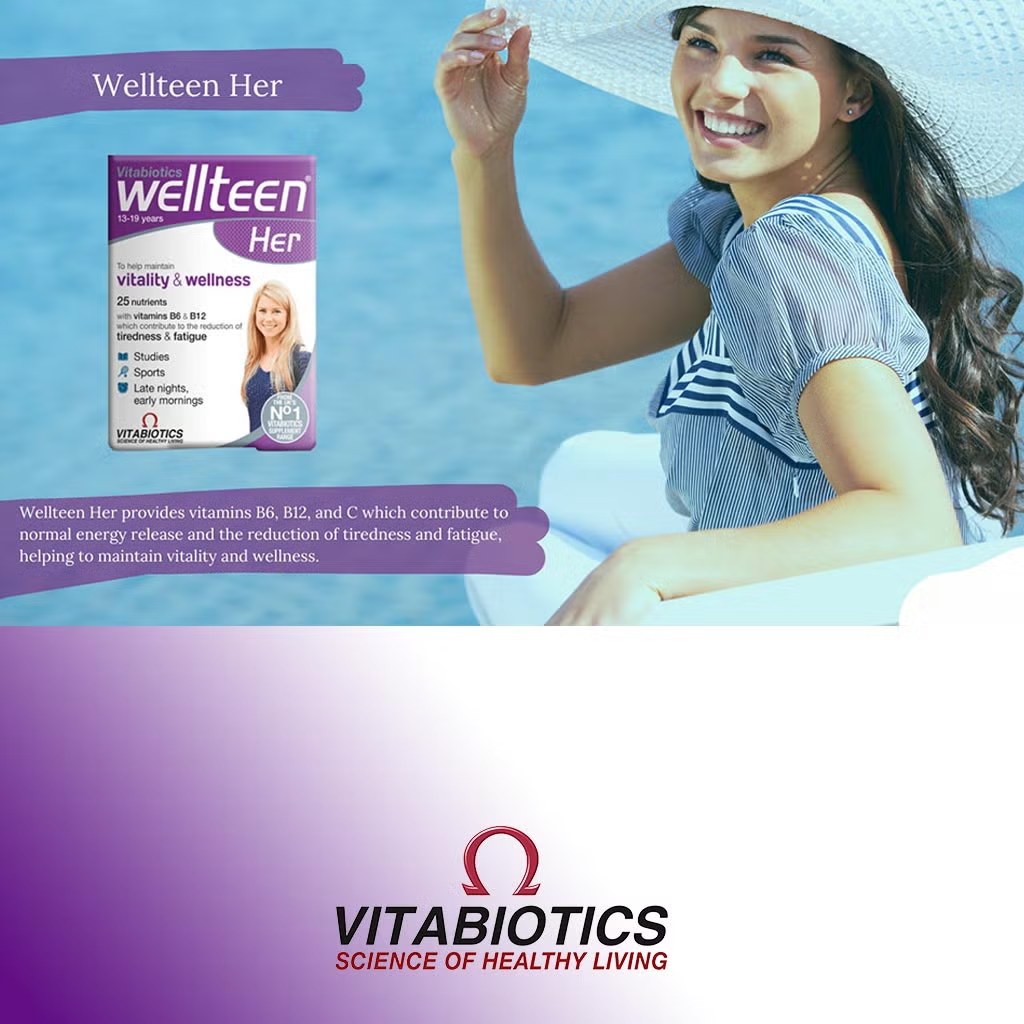 VITABIOTICS WELLTEEN HER TABS 30`S (3)