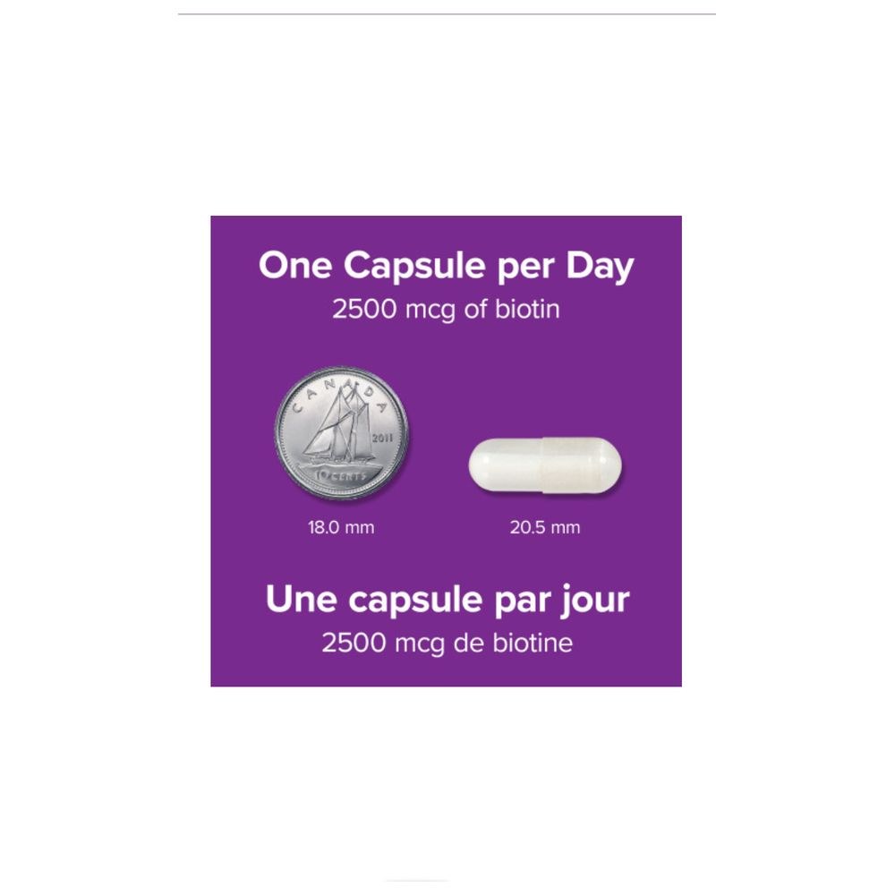 WEBBER NATURALS BIOTIN 2500MCG VEG CAPS 90'S (2)