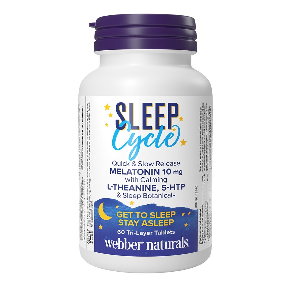 WEBBER NATURALS SLEEP CYCLE TABS 60'S (2)