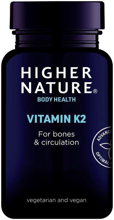 HIGHER NATURE VITAMIN K2 MK7 TABS 30'S (2)
