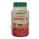JAMIESON CALCIUM + D3 GUMMIES 60'S (3)