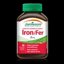 JAMIESON GENTLE IRON 28MG CAPS 90'S (4)