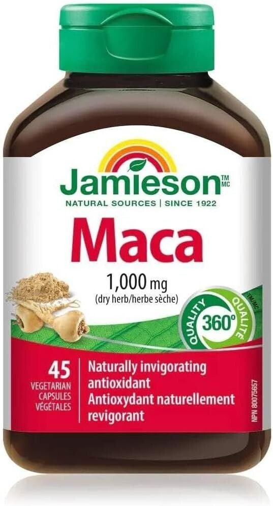JAMIESON MACA 1000MG CAPSULES 45'S (2)