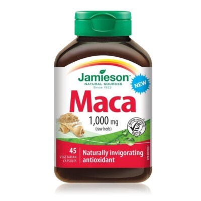 JAMIESON MACA 1000MG CAPSULES 45'S (4)