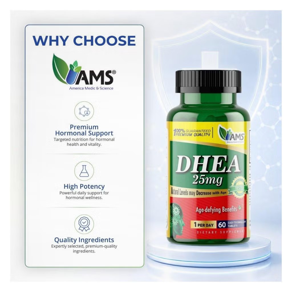 AMS DHEA 25MG 60'S (2)