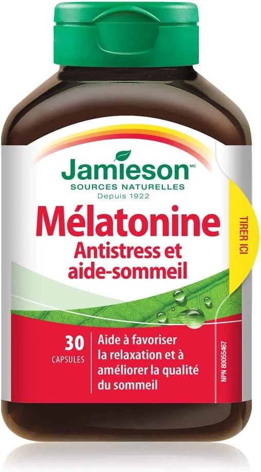 JAMIESON MELATONIN 3MG CAPSULES 30'S (2)
