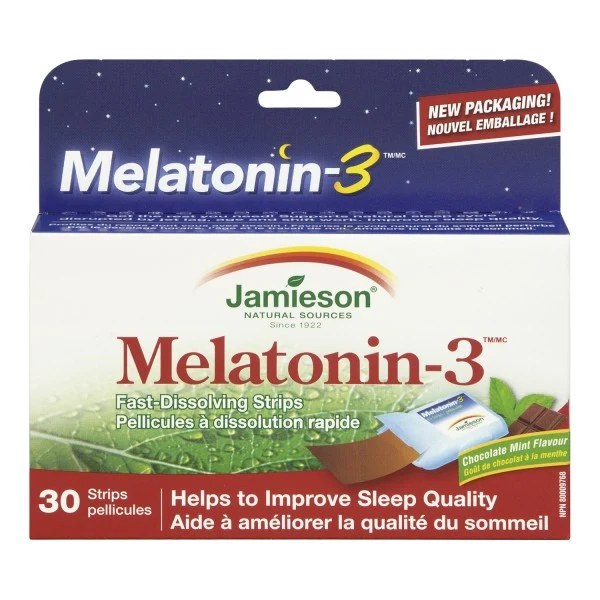 JAMIESON MELATONIN 3MG CAPSULES 30'S (4)