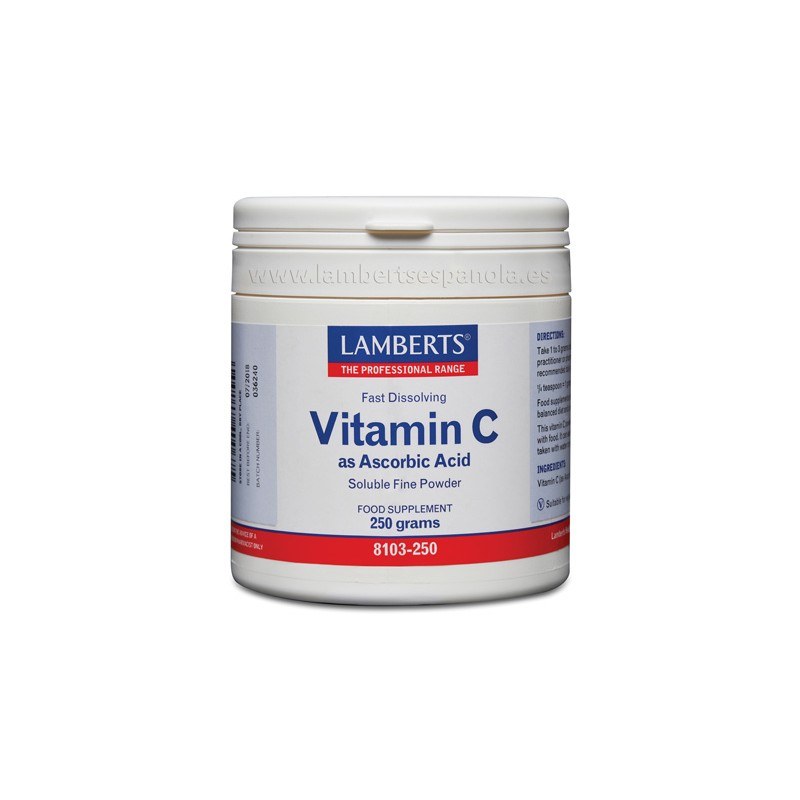 LAMBERTS VITAMIN C ASCORBIC ACID 250G (2)