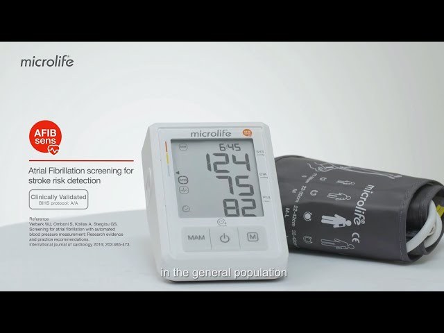 MICROLIFE BP B3 AFIB S-VII BLOOD PRESSURE MONITOR (2)
