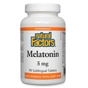 NATURAL FACTORS MELATONIN 5MG SUBTAB 90 (3)