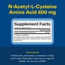 NATURAL FACTORS N-ACETYL(NAC) 600MG CAP 60 (3)