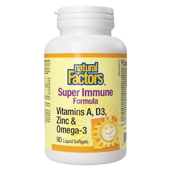 NATURAL FACTORS SUPER IMMUNE FORMULA SG 90 (2)