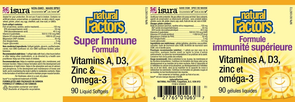 NATURAL FACTORS SUPER IMMUNE FORMULA SG 90 (3)