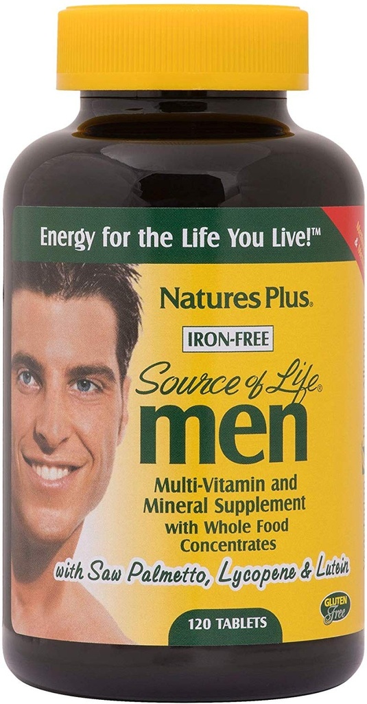 NATURES PLUS SOURCE OF LIFE MEN TABS 60'S (2)