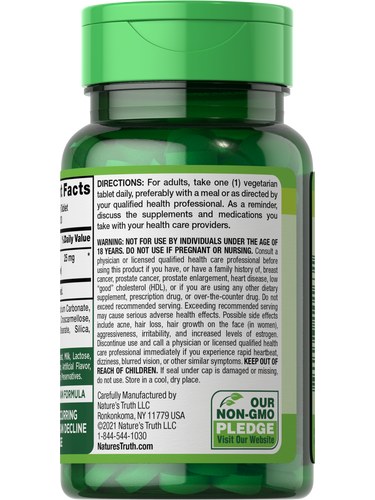NATURE'S TRUTH DHEA 25MG TABS 100'S (2)
