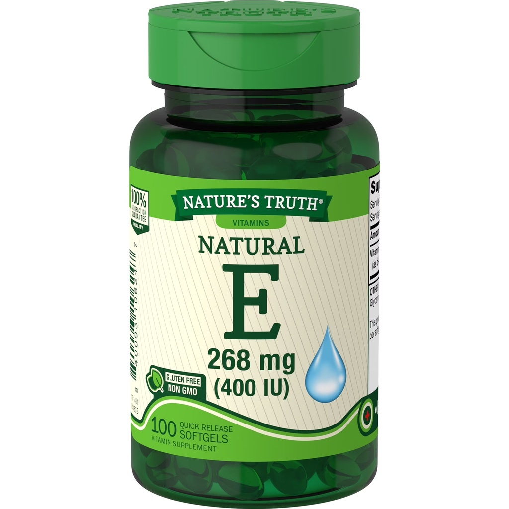 NATURE'S TRUTH E400IU SOFTGELS 100'S (2)