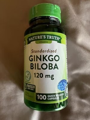 NATURE'S TRUTH GINKO BILOBA 120MG CAPS 100'S (3)