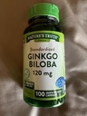 NATURE'S TRUTH GINKO BILOBA 120MG CAPS 100'S (3)