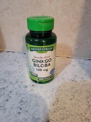 NATURE'S TRUTH GINKO BILOBA 120MG CAPS 100'S (4)