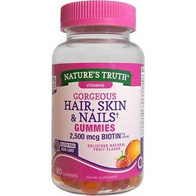 NATURE'S TRUTH HAIR, SKIN AND NAILS GUMMIES 80'S (4)