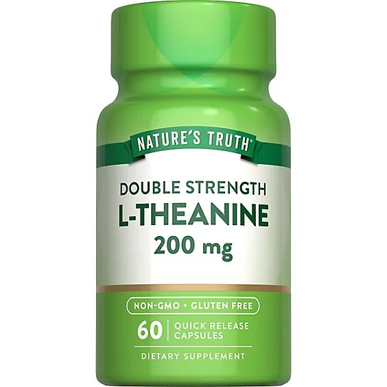 NATURE'S TRUTH L-THEANINE 200MG -60'S (2)