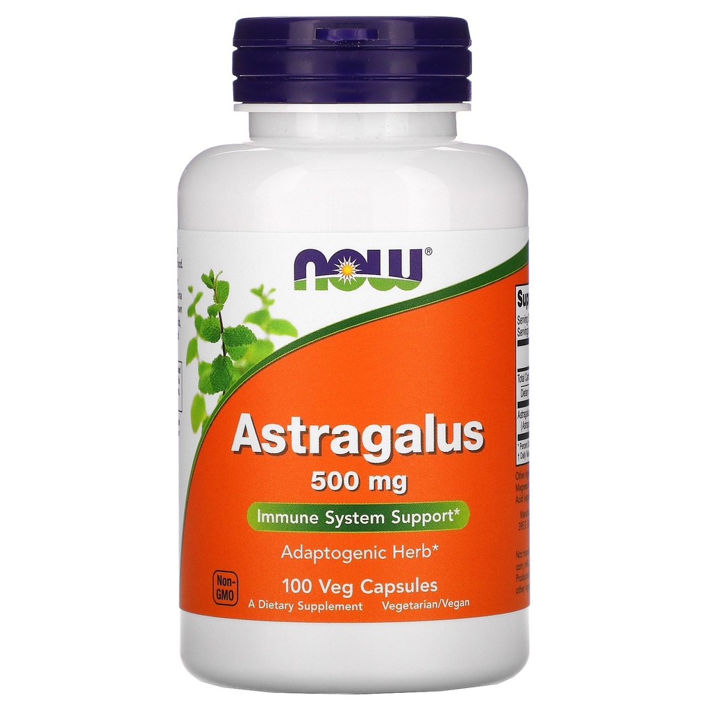 NOW ASTRAGALUS 500MG 100CAPS (2)