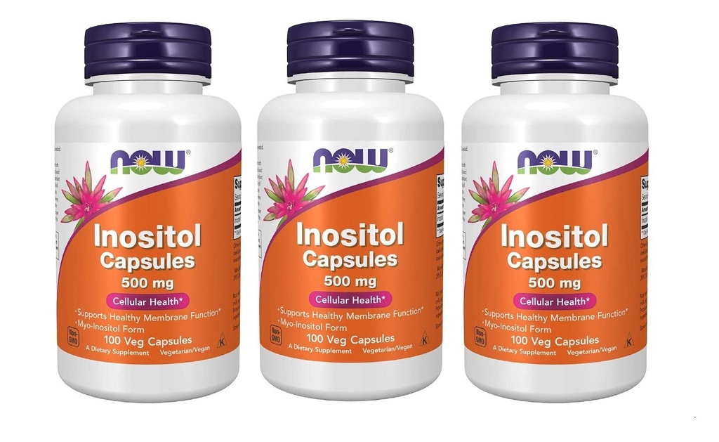 NOW INOSITOL VCAPS 100'S (3)