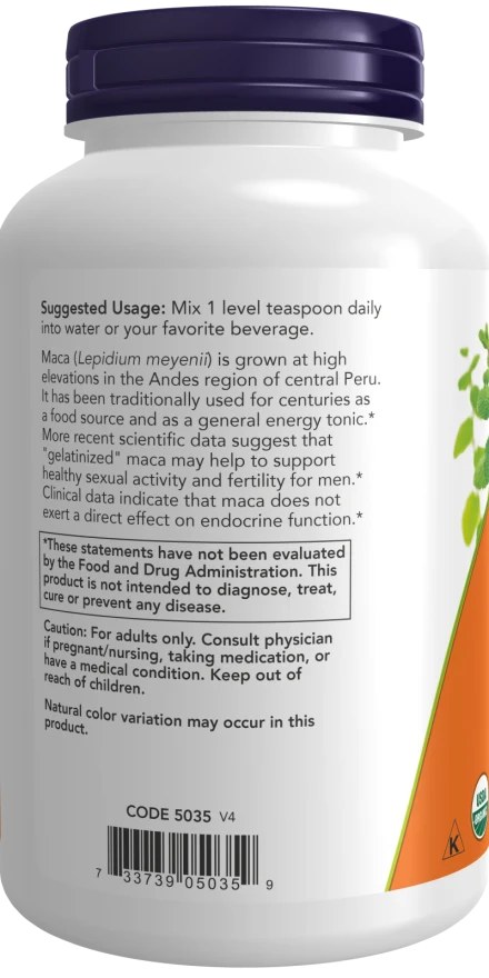 NOW MACA CONCETRATE 6:1 POWDER ORGANIC (3)