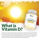 NOW NH VITAMIN D3 4000IU SOFTGEL CAPS 365'S (3)