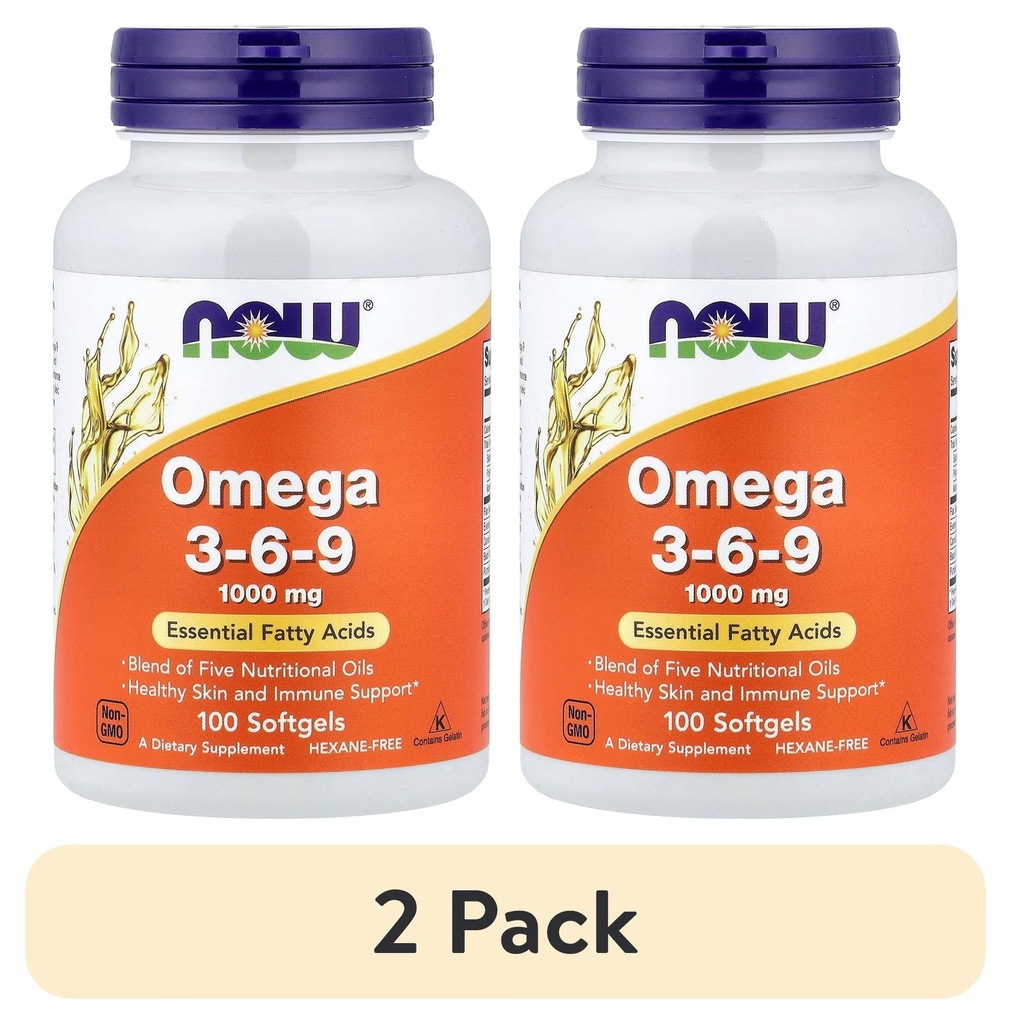 NOW OMEGA 3 1000MG CAPS 100'S (2)