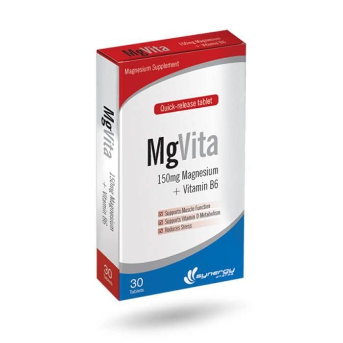 QUEST MAGNESIUM WITH B6 TABS 30'S (3)