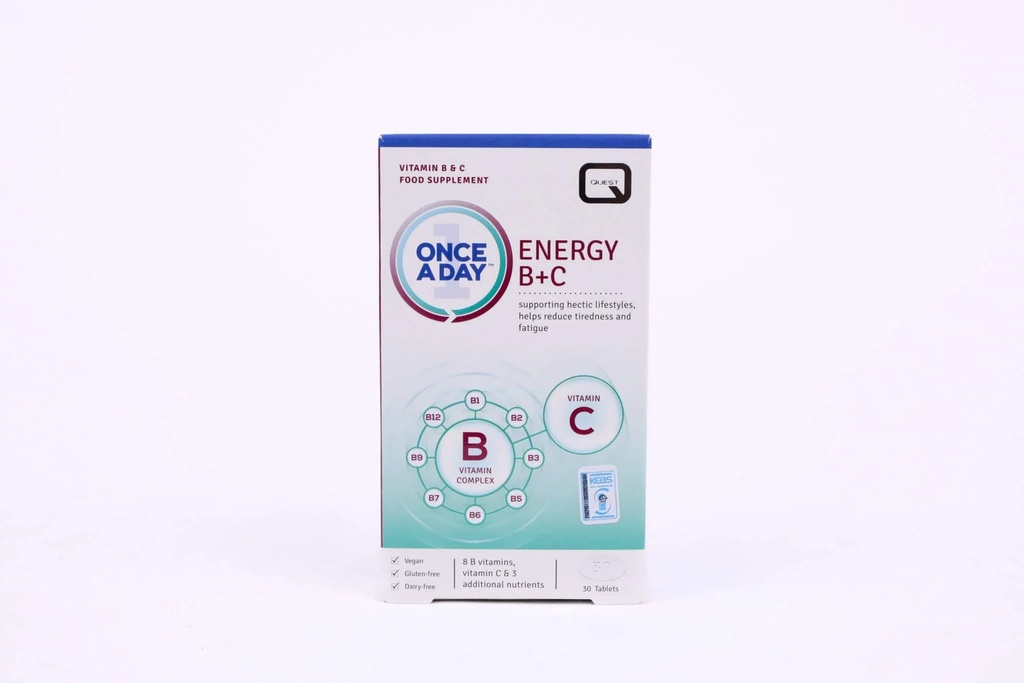 QUEST OAD ENERGY B+C TABS 30'S (2)