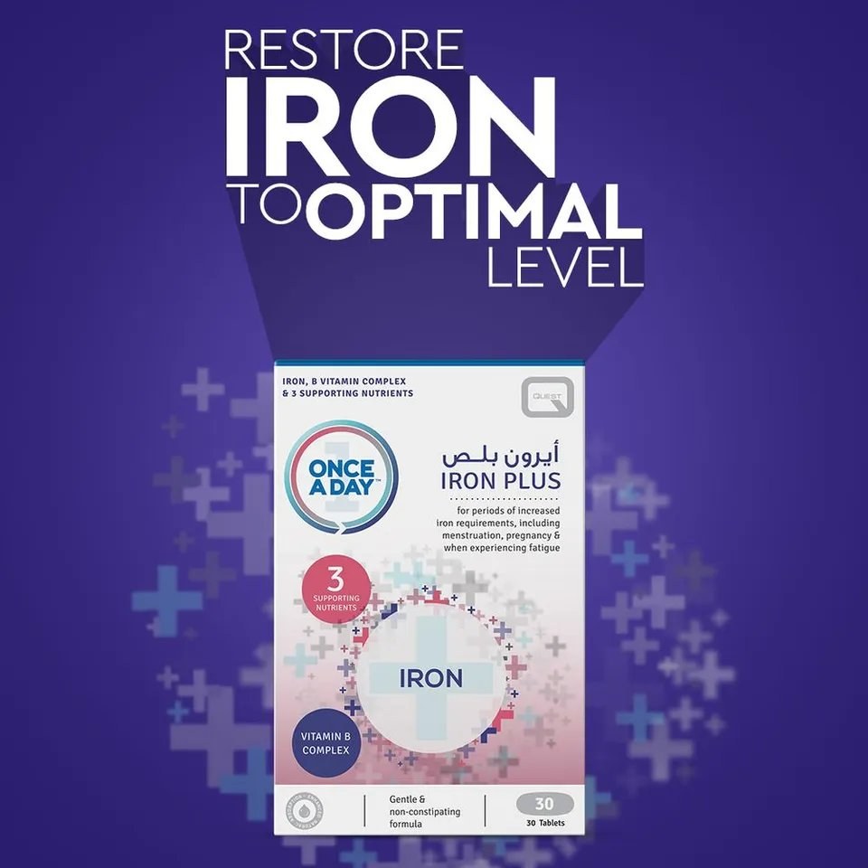 QUEST OAD IRON PLUS 30'S (3)